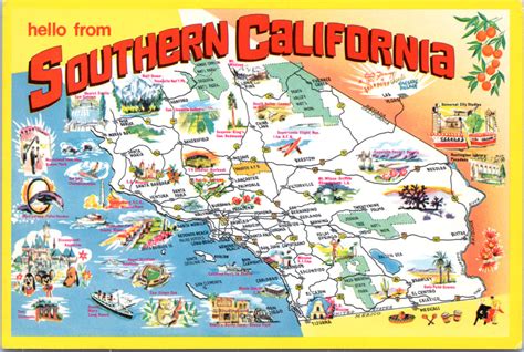southern ca city map|15 Places to Visit in Southern California .